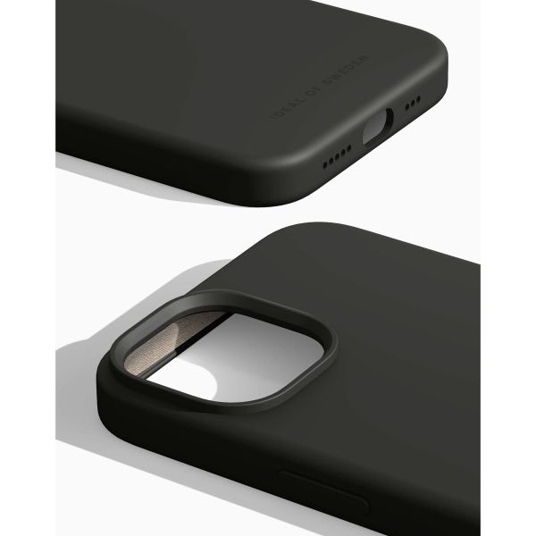 iDeal of Sweden Coque Silicone Apple iPhone 14 - Noir
