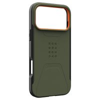 UAG Coque Civilian MagSafe Apple iPhone 17 Pro - Olive Orange