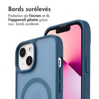 imoshion Coque Color Guard avec MagSafe Apple iPhone 14 / 13 - Bleu foncé