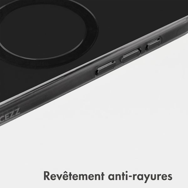 Accezz Lite coque arrière avec MagSafe Apple iPhone 16 - Smokey Clear