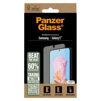 PanzerGlass Protection écran antibactérienne ultra-large tout-en-un Samsung Galaxy S25