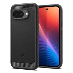 Spigen Coque Rugged Armor MagSafe Google Pixel 9A - Matte Black