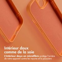 imoshion Coque Couleur avec MagSafe Apple iPhone 15 - Orange