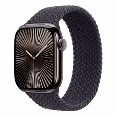 Apple Bracelet Solo tressé Apple Watch | 44/45/46/49 mm - Taille 11 - Midnight