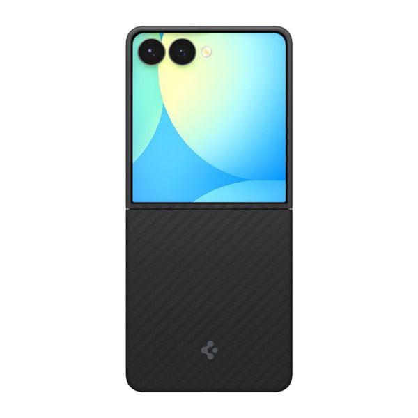 Spigen Coque AirSkin Samsung Galaxy Z Flip 7 - Aramid Black