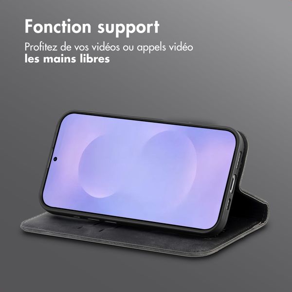 imoshion Étui de téléphone portefeuille Slim Samsung Galaxy S26 Plus - Noir