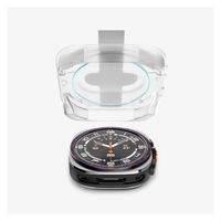 Spigen Protection d'écran EZ FIT Glas.tR avec applicateur Samsung Galaxy Watch Ultra 2 - 47 mm - Transparent