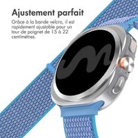 imoshion Bracelet en nylon Samsung Galaxy Watch Ultra (2024/2025) - Marine Blue