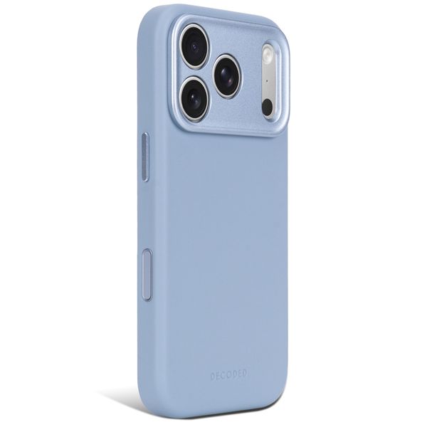 Decoded Coque en cuir MagSafe Apple iPhone 18 Pro / 17 Pro - Sky Blue