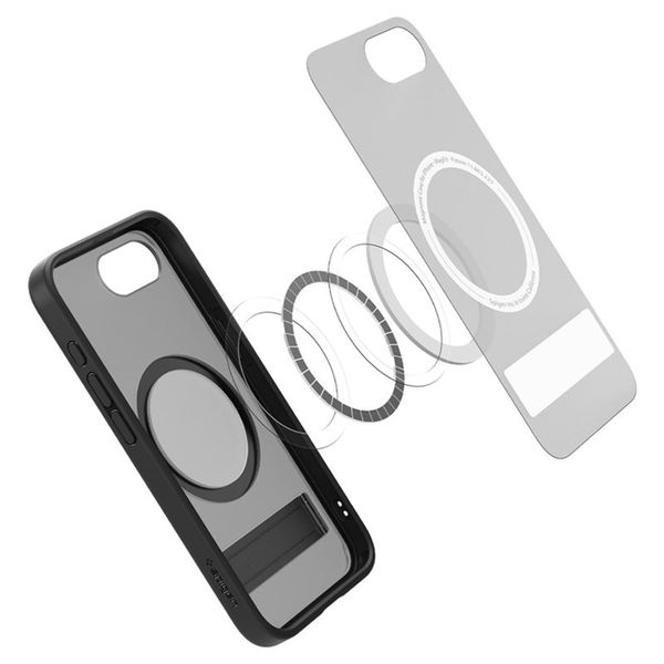 Spigen Coque Ultra Hybrid S MagSafe Apple iPhone 17e / 16e - Frost Black