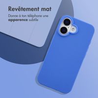 imoshion Coque Couleur Apple iPhone 16 - Cobalt Blue
