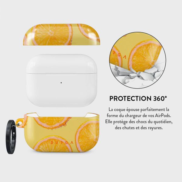 Burga Coque rigide Apple AirPods Pro 2 - Bitter