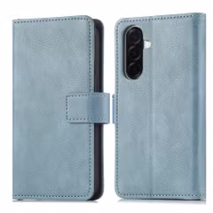 imoshion Étui de télephone portefeuille de luxe Samsung Galaxy A37 (5G) - Bleu clair