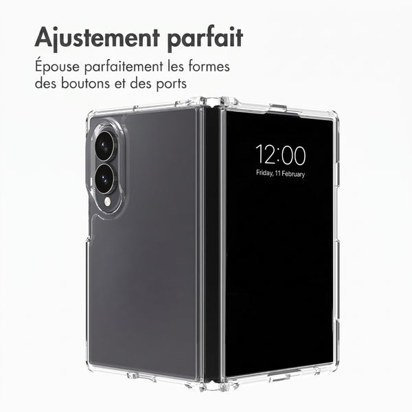 Accezz Coque Xtreme Impact Samsung Galaxy Z Fold 8 - Transparent