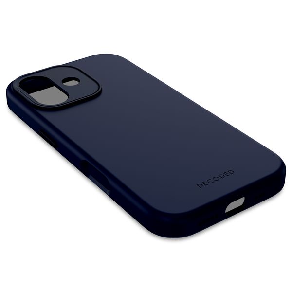 Decoded Coque en silicone MagSafe Apple iPhone 17 - True Navy