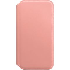 Apple Étui de télephone portefeuille Leather Folio Apple iPhone X / Xs - Soft Pink
