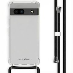 imoshion Coque arrière transparente avec cordon Google Pixel 7a - Noir