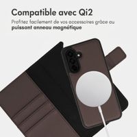 imoshion Étui portefeuille luxe 2-en-1 amovible Samsung Galaxy A26 - Marron