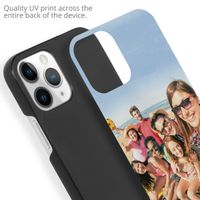 Concevez votre propre coque rigide Apple iPhone 12 (Pro) - Noir