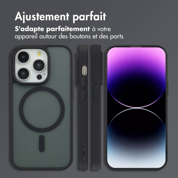 imoshion Coque Color Guard avec MagSafe Apple iPhone 14 Pro - Noir