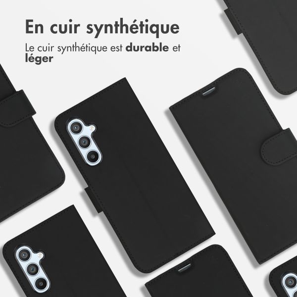 Accezz Étui de télephone Wallet Samsung Galaxy A54 (5G) - Noir