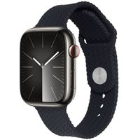 imoshion Bracelet tressé en silicone Apple Watch | 44/45/46/49 mm - Noir