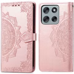 imoshion Etui de télephone Mandala Motorola Moto G56 - Rose Doré