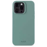 Holdit Coque Silicone Apple iPhone 14 Pro Max - Moss Green