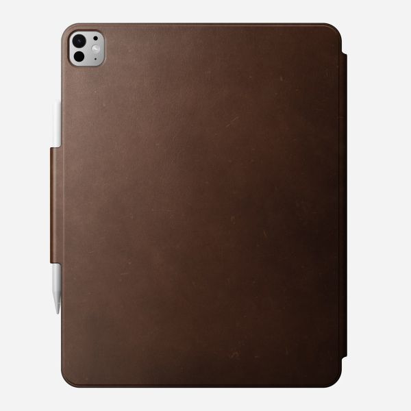 Nomad Leather Folio case Apple iPad Pro 13 (2025) M5 / (2024) M4 - Marron