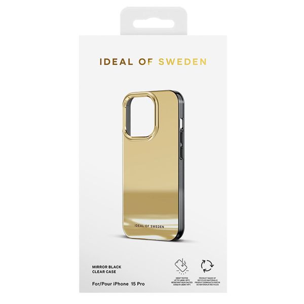iDeal of Sweden Coque miroir Apple iPhone 15 Pro - Doré