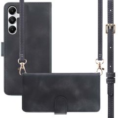 imoshion Etui de télephone portefeuille avec cordon Samsung Galaxy A15 (5G/4G) - Noir