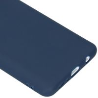 imoshion Coque Couleur Samsung Galaxy A21s - Bleu foncé