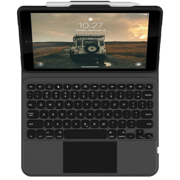 UAG Clavier Bluetooth Apple iPad 9 (2021) 10.2 pouces / iPad 8 (2020) 10.2 pouces / iPad 7 (2019) 10.2 pouces - QWERTY / NL - Noir
