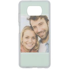 Concevez votre propre coque transparente Xiaomi Poco X3 (Pro) - Transparent