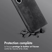 imoshion Étui de téléphone portefeuille Slim OnePlus Nord CE5 - Noir