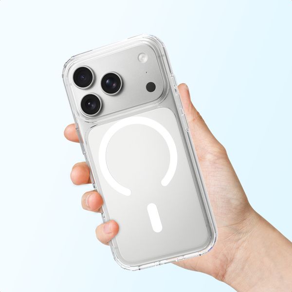 Accezz Coque arrière Xtreme Impact avec MagSafe Apple iPhone 18 Pro / 17 Pro - Transparent