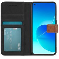 imoshion Étui de télephone portefeuille de luxe Oppo Reno 6 5G - Marron