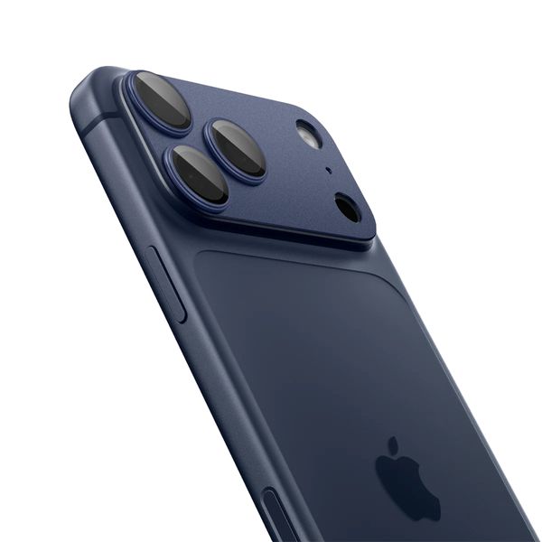 Spigen GLAStR EZ Fit Optik protection caméra pour Apple iPhone 17 Pro Max - Blue