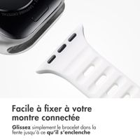 imoshion Bracelet Active Sport en silicone Apple Watch | 38/40/41/42 mm - Blanc