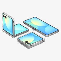 Spigen Coque Ultra Hybrid Pro MagFit Samsung Galaxy Z Flip 7 - Clear / White