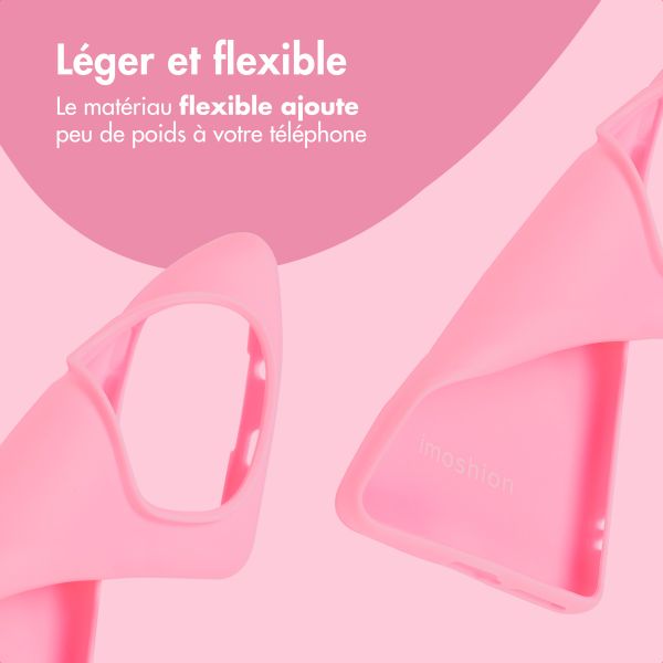 imoshion Coque Couleur Xiaomi Redmi Note 14 Pro (4G) - Bubblegum Pink