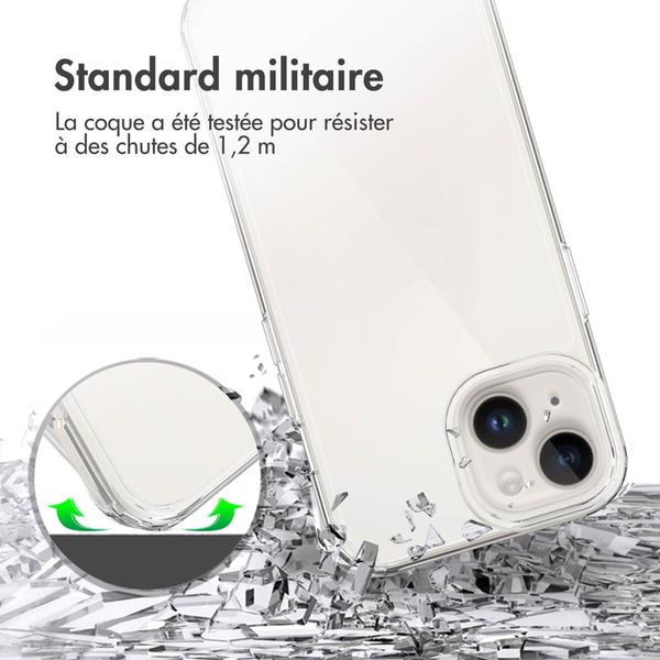 Accezz Coque Xtreme Impact Apple iPhone 15 - Transparent