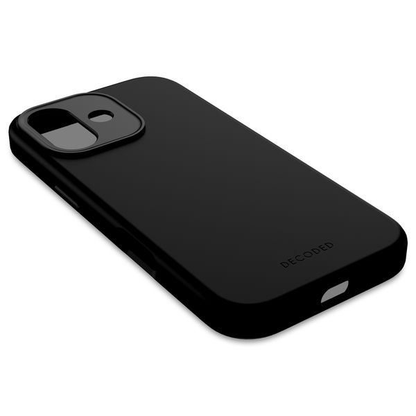 Decoded Coque en silicone MagSafe Apple iPhone 17 - Phantom Black