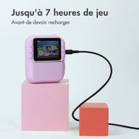 imoshion Kids Camera avec imprimante photo - Appareil photo pour enfants - Photos/Vidéos/Jeux - Lila