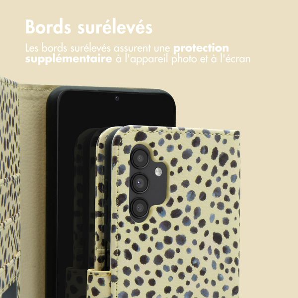 imoshion Étui de télephone portefeuille Design Samsung Galaxy A13 (5G) - Black And White Dots