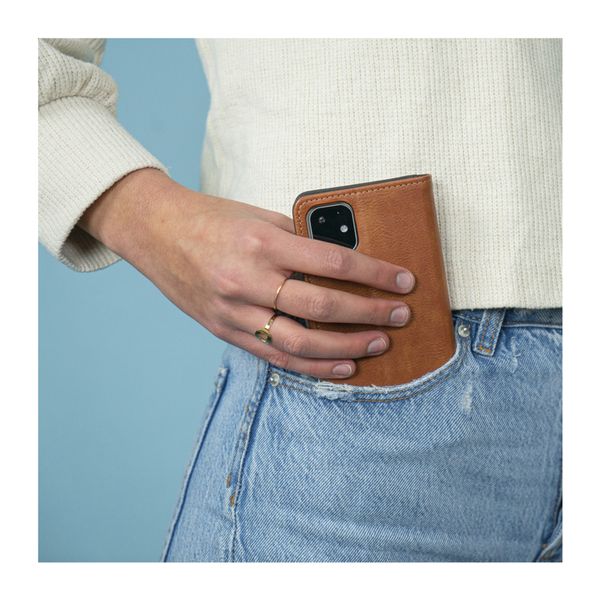 imoshion Étui de télephone portefeuille de luxe Motorola Moto G9 Power - Marron