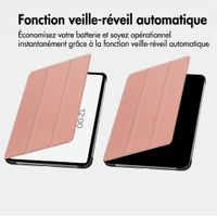 imoshion Coque tablette Trifold Samsung Galaxy Tab A11 / A9 8.7 pouces - Rose Doré