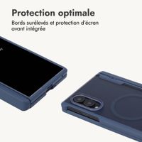 imoshion Color Guard avec MagSafe et support Samsung Galaxy Z Fold 8 - Bleu foncé