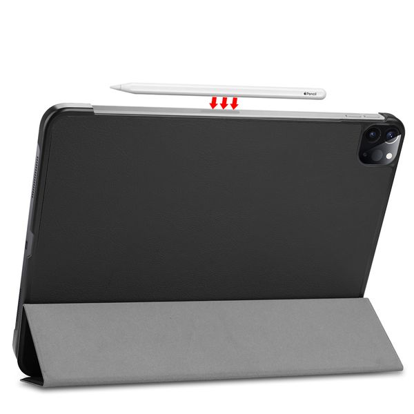imoshion Coque tablette Trifold Apple iPad Pro 12.9 (2018/2020/2021/2022) - Noir