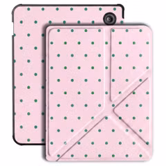 imoshion Étui de liseuse portefeuille design Pliable Kobo Libra Colour - Happy Dots